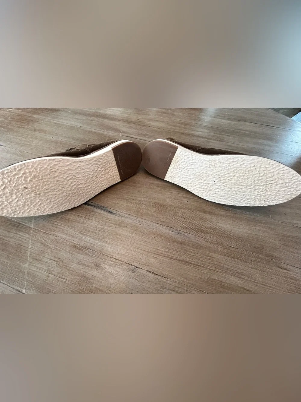 John Varvatos olive suede